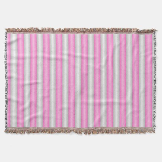 Moderne Neon-Pink-Streifen mit 3D-Effekt Decke (Vorderseite)