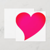 Moderne neonrosa Urwaldkarte (Vorne/Hinten)