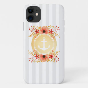 Moderne nere Wasserfarbe Wasserfarbe Floral gestri Case-Mate iPhone Hülle