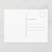 Moderne neue Adresse angepasste Foto Hunde Heimtie Ankündigungspostkarte (Rückseite)