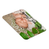 Moderne neue Baby-Liebe und Dank Foto Magnet (Rechte Seite)