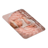 Moderne neue Baby-Liebe und Dank Foto Whit Magnet (Rechte Seite)