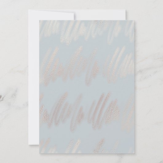 Moderne neue Planänderung Datum Hochzeit speichern Save The Date (Rückseite)