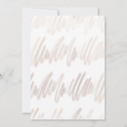 Moderne neue Planänderung Datum Hochzeit speichern Save The Date (Rückseite)