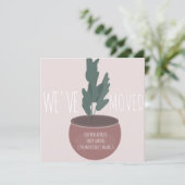 Moderne, neue ZUHAUSE-Adresse gepunktete Pflanze (Stehend Vorderseite)