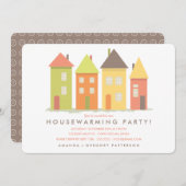 Moderne neue Zuhause Housewarming-Party Einladung (Vorne/Hinten)