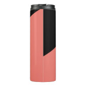 Moderne Neujahrskoralle für Sie Thermosbecher (Rückseite)