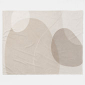 Moderne neutrale Heimtextilien-Wurfdecke Fleecedecke (Vorderseite (Horizontal))