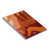 Moderne neutrale Notizbuch Notizblock (Rechte Seite)