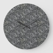 Moderne neutrale Wanduhr (Vorderseite)
