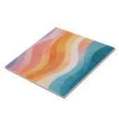 Moderne neutrale Welle • Minimalistischer Deco • T Fliese (Seite)