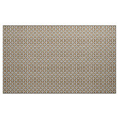 Moderne Neutronen: Braune und hellgraue Kreuzpima Stoff (Yard (91,4 cm))