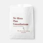 Moderne, nicht mehr geplante Stornierungen Funny R Geschenktütchen (Vorderseite)