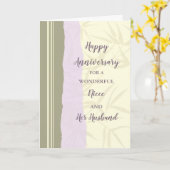 Moderne Nichte und ihr Geburtstag Karte (Gelbe Blume)