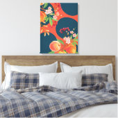 Moderne niedliche Abstrakte Farbkunst Leinwanddruck (Insitu (Schlafzimmer))