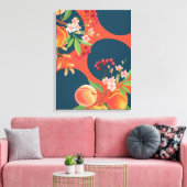 Moderne niedliche Abstrakte Farbkunst Leinwanddruck (Insitu (Wohnzimmer))