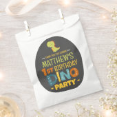 Moderne Niedliche Dino Dinosaur Kid's Geburtstag V Geschenktütchen (Ausgeschnitten)