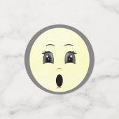 Moderne Niedliche, farbenfrohe Happy Faces Konfetti (Klein Vorderseite)