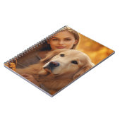 Moderne Niedliche Golden Retriever Beste Hunde-Mam Notizblock (Linke Seite)