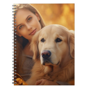 Moderne Niedliche Golden Retriever Beste Hunde-Mam Notizblock