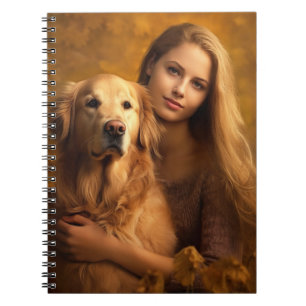 Moderne Niedliche Golden Retriever Beste Hunde-Mam Notizblock