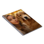 Moderne Niedliche Golden Retriever Beste Hunde-Mam Notizblock (Rechte Seite)
