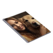 Moderne Niedliche Golden Retriever Beste Hunde-Mam Notizblock (Rechte Seite)