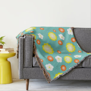 Moderne niedliche Gradienten Daisy Blume Muster mä Decke