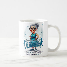 Moderne, Niedliche Großmutter Kaffeetasse