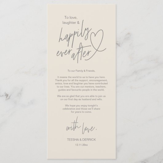 Moderne niedliche, hochzeitliche Umgebung dank Kar Programm (Vorderseite)