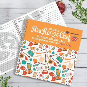 Moderne Niedliche Küchengeräte Kochutensilien Notizblock