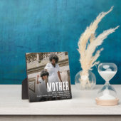 Moderne Niedliche MOTHER Definition & Foto Fotoplatte (InSitu)