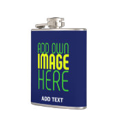 MODERNE, NIEDLICHE NAVEN-BLUE-BILD-TEMPLATE FLACHMANN (Links)