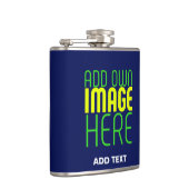 MODERNE, NIEDLICHE NAVEN-BLUE-BILD-TEMPLATE FLACHMANN (Rechts)