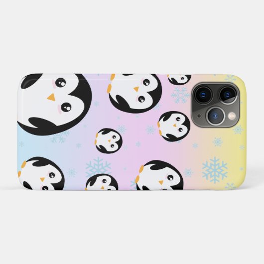 Moderne niedliche Pastellfarben Case-Mate iPhone Hülle (Rückseite (Horizontal))