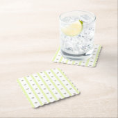 Moderne, niedliche Pastellfarben, Streifen und Her Untersetzer (Vor Ort)