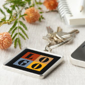 Moderne Niedliche Personalisierte Geschenke Schwar Schlüsselanhänger (Seite)