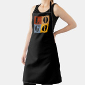 Moderne Niedliche Personalisierte Geschenke Schwar Schürze (InSitu)