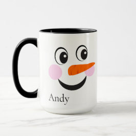 Moderne Niedliche Schneedecke Tasse
