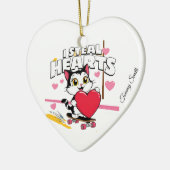 Moderne Niedliche Valentine Ornamente für Freundin (Links)