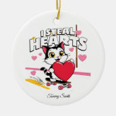 Moderne Niedliche Valentine Ornamente für Freundin (Vorne)