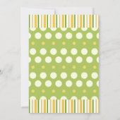 Moderne Niedliche Waldtierfreunde Einladung (Rückseite)