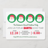 Moderne Niedliche Weihnachtsfeier Einladung (Vorderseite)