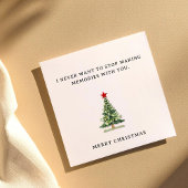 Moderne Niedliche Weihnachtskarte Feiertagskarte