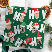 Moderne Niedliche Weihnachtsmannmützen Neun Fotos Ornament Aus Metall