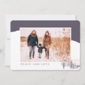 Moderne nordische Berghütte Weihnachten (Vorderseite)