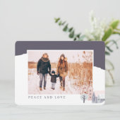 Moderne nordische Berghütte Weihnachten (Stehend Vorderseite)