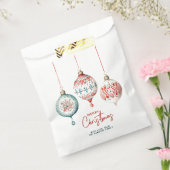 Moderne nordische Ornamente Frohe Weihnachten Geschenktütchen (Versiegelt)