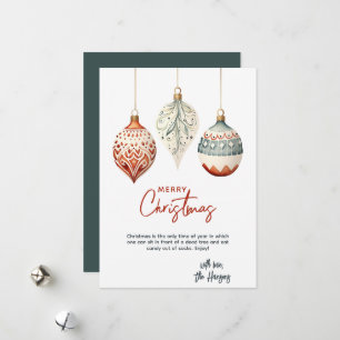 Moderne nordische Ornamente Weihnachten