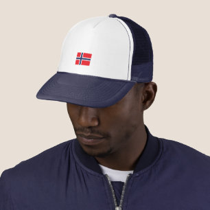 Moderne Norway-Skandinavien Flaggenstaat Souvenir Truckerkappe